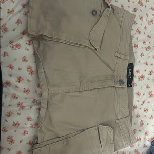 Refuge Tan Mini Skirt